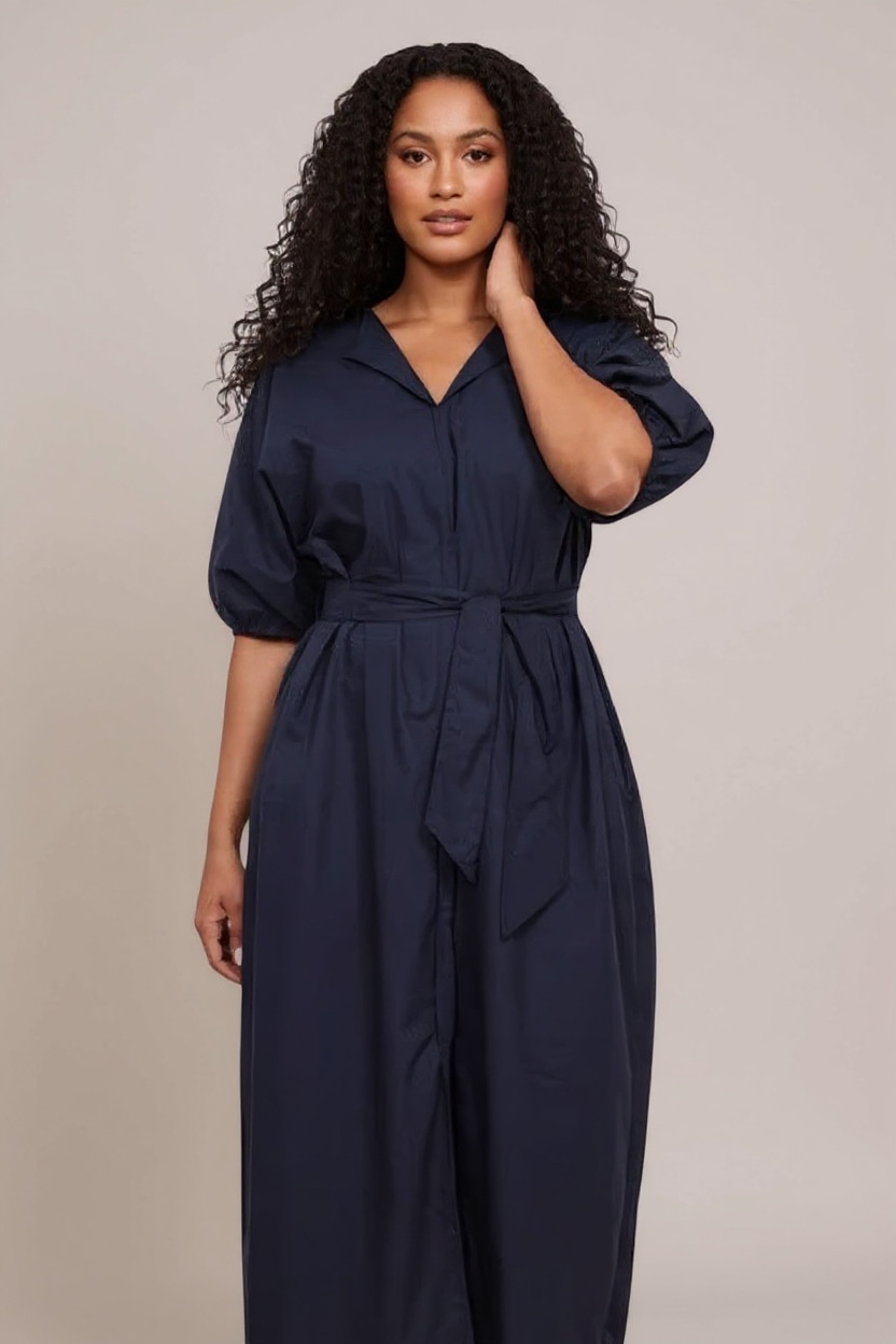 Robe Col Cravate Lola