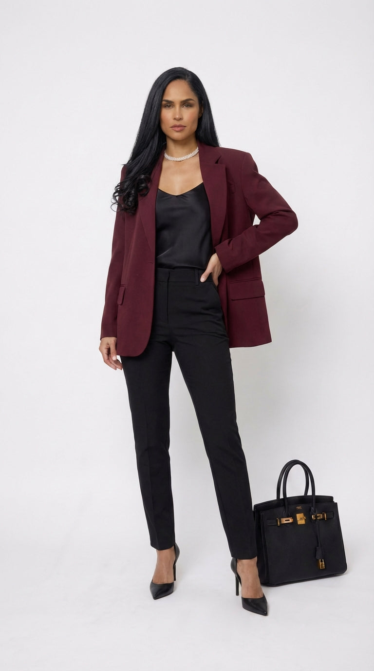Blazer bordeaux