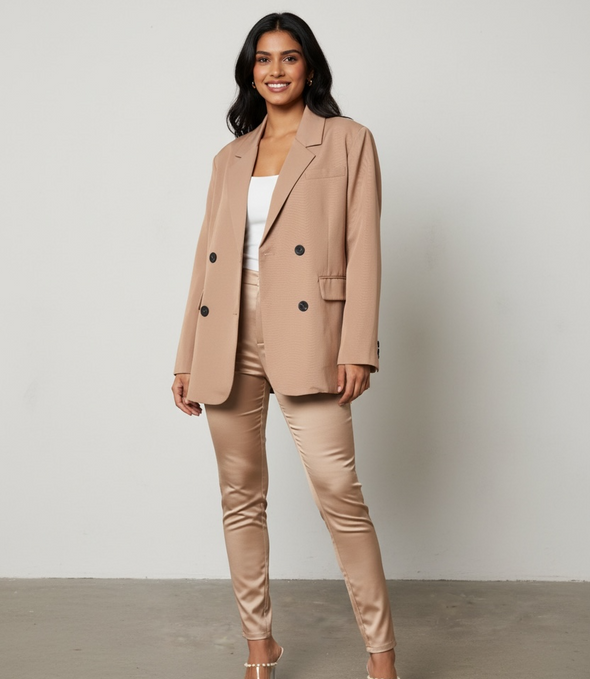 Blazer avec col structuré