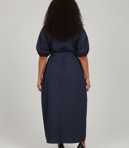 Robe Col Cravate Lola