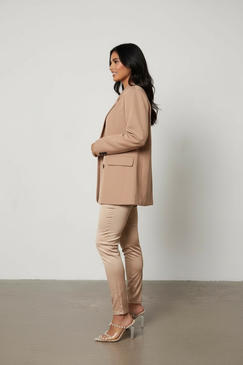 Blazer avec col structuré