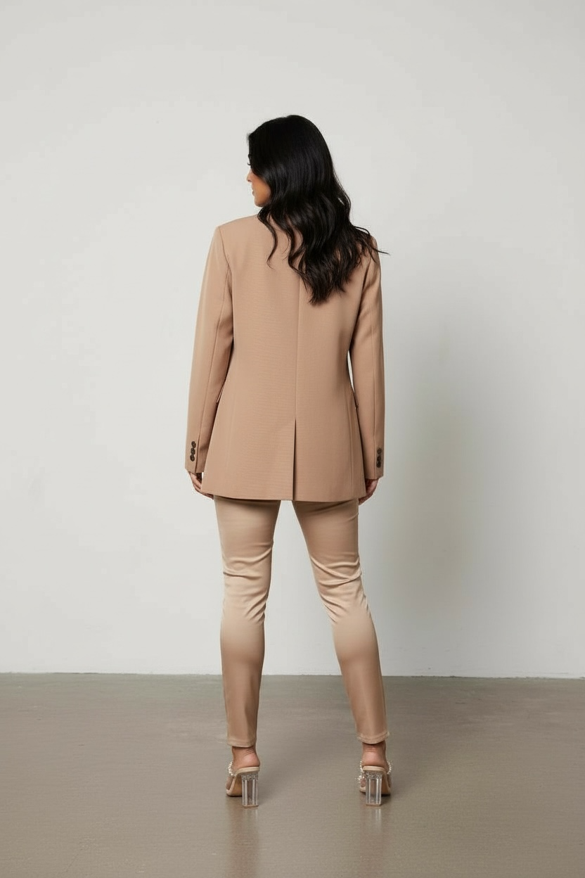 Blazer avec col structuré