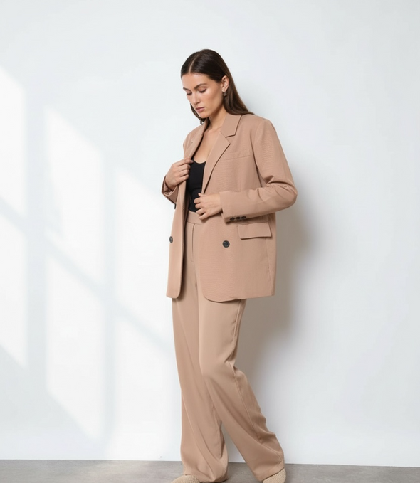 Blazer avec col structuré