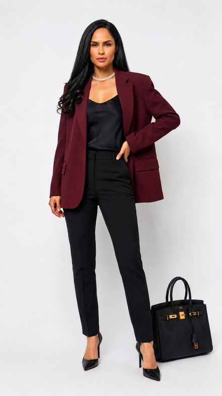 Blazer bordeaux