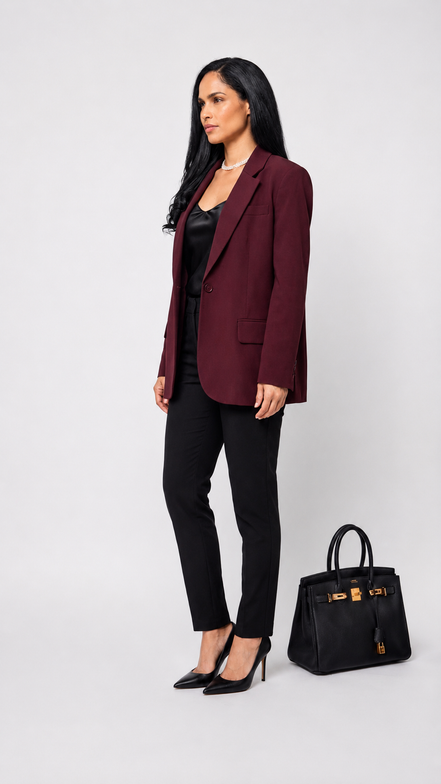 Blazer bordeaux