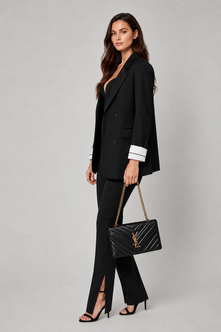 black blazer
