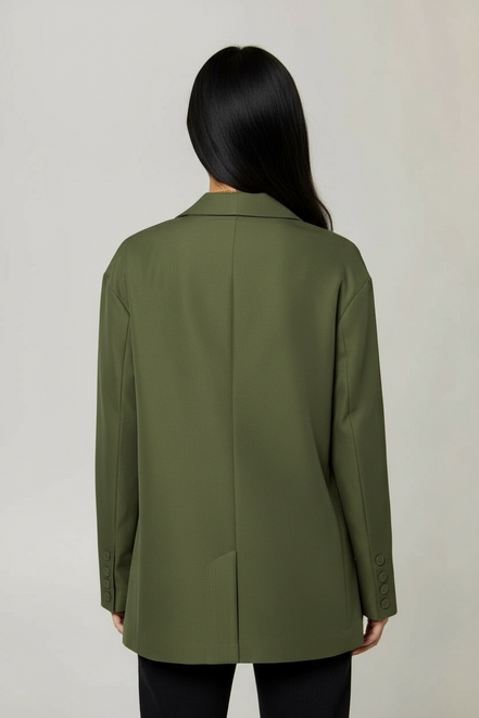 Blazer Kaki coupe droite