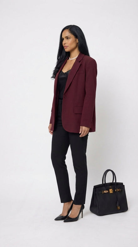 Blazer bordeaux