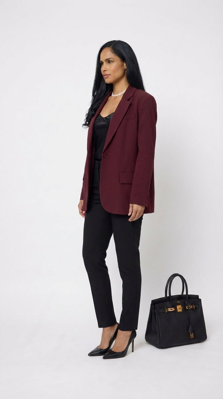 Blazer bordeaux