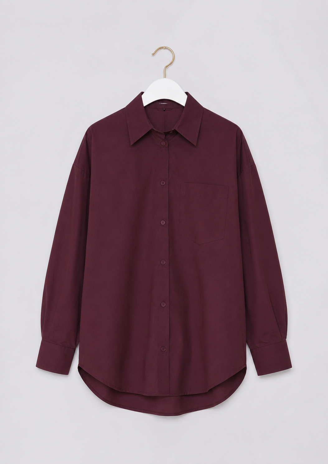 Burgundy shirt