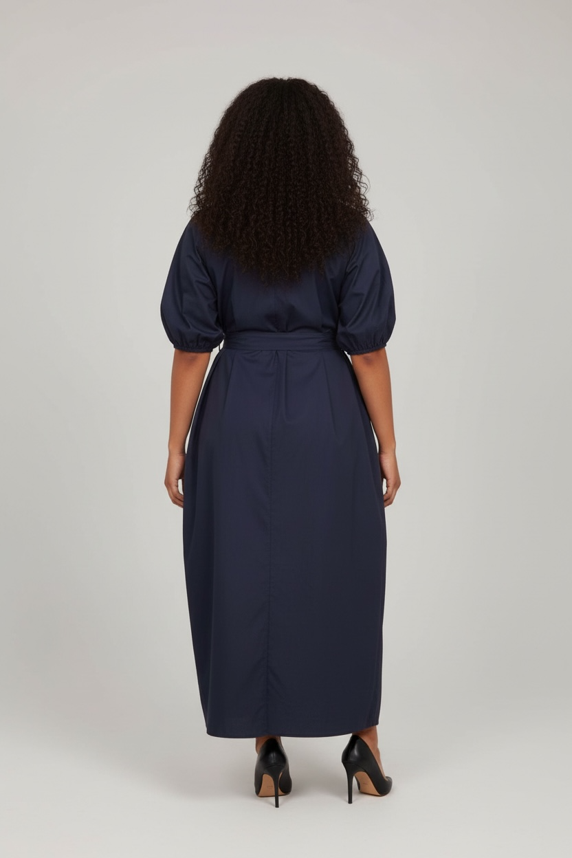 Robe Col Cravate Lola