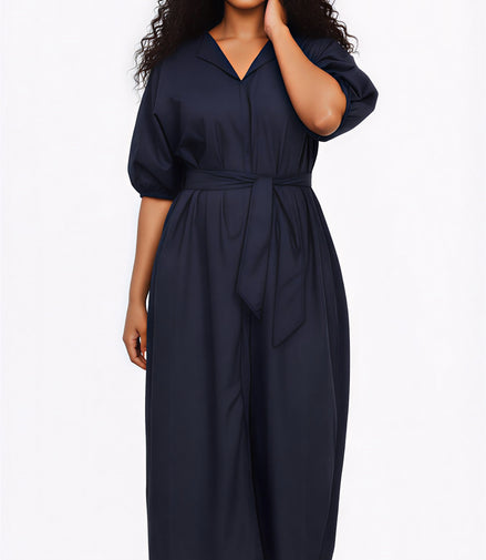 Robe Col Cravate Lola