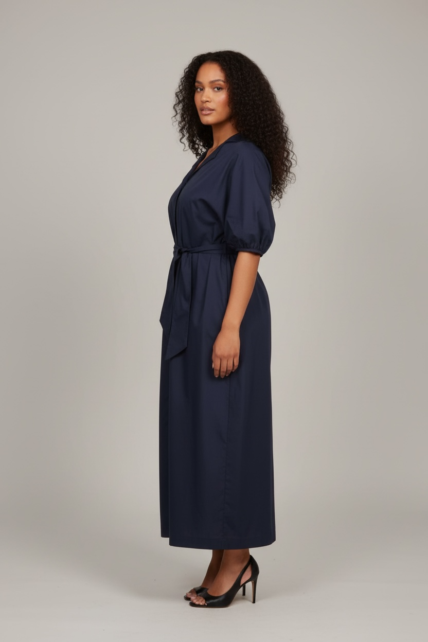 Robe Col Cravate Lola