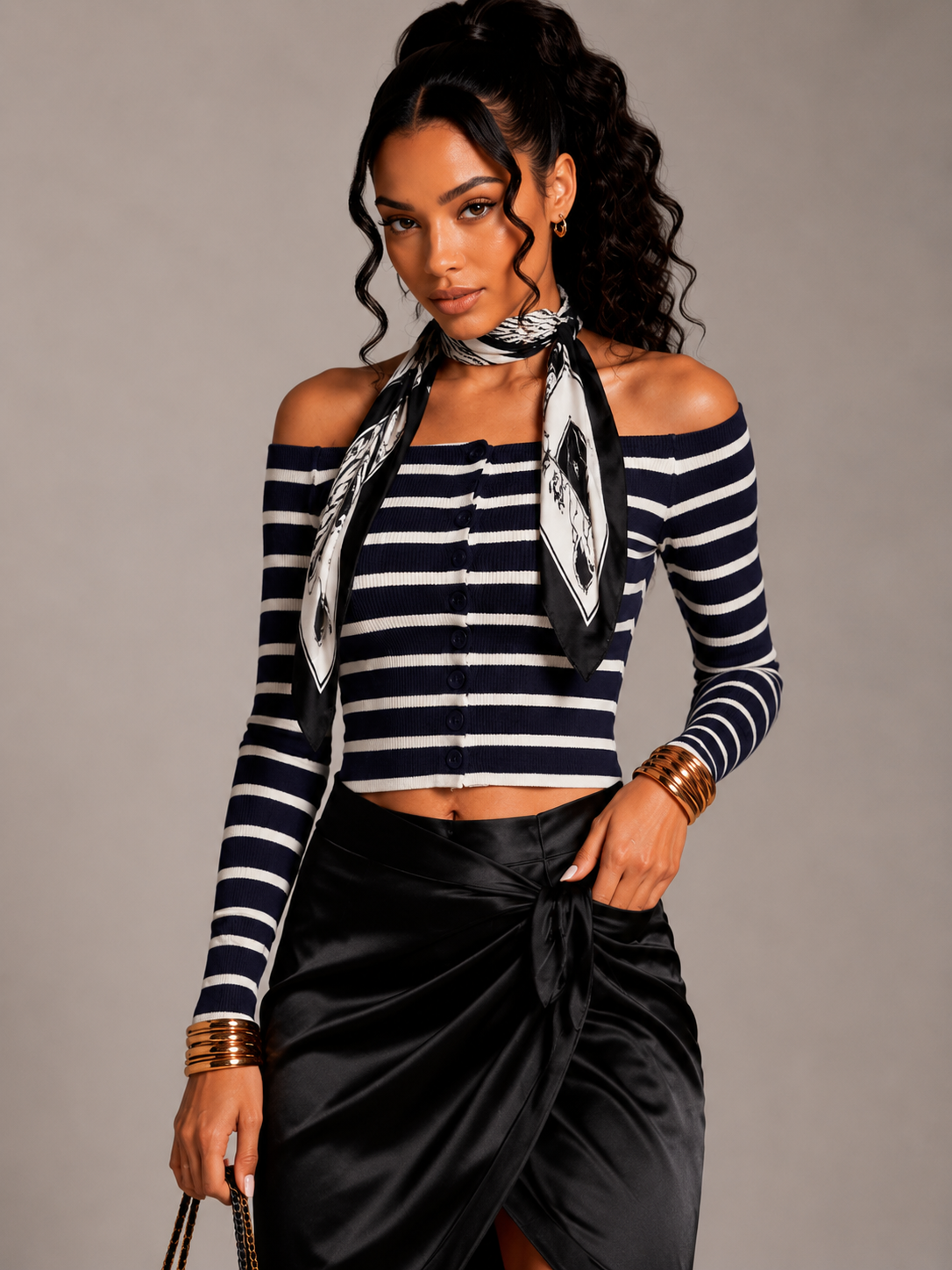 Off-the-shoulder top